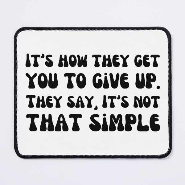 Item preview, Simple-Black designed and sold by DrawingAndText.