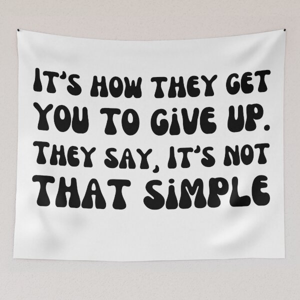 Item preview, Simple-Black designed and sold by DrawingAndText.