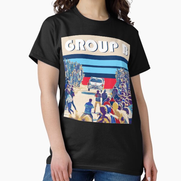 Item preview, Classic Driver 1983 Lancia 037 Rally Evo 2 Group B - WRC Markku Walter Röhrl art T-Shirt designed and sold by cowtownCOWBOY.