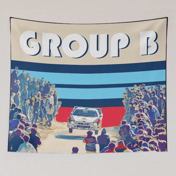 Item preview, Classic Driver 1983 Lancia 037 Rally Evo 2 Group B - WRC Markku Walter Röhrl art T-Shirt designed and sold by cowtownCOWBOY.