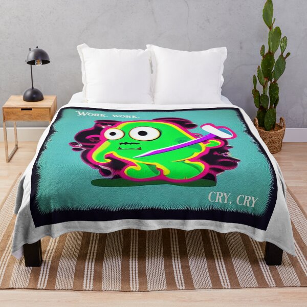 Item preview, Work Work cry cry designed and sold by Dreams of Dubai.