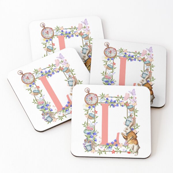 Item preview, White Rabbit, Alice in wonderland capital L designed and sold by Martzart.