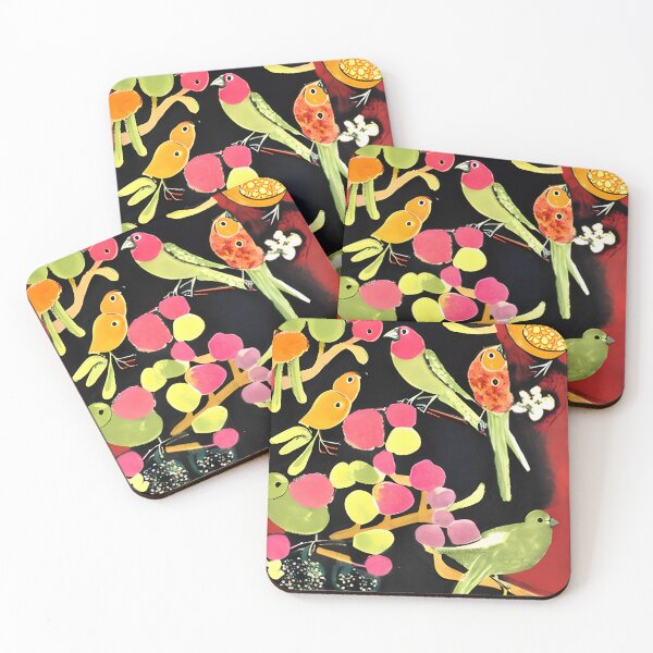 Item preview, Beautiful Batik Bird Paradise Pattern 4 designed and sold by marunoens01.
