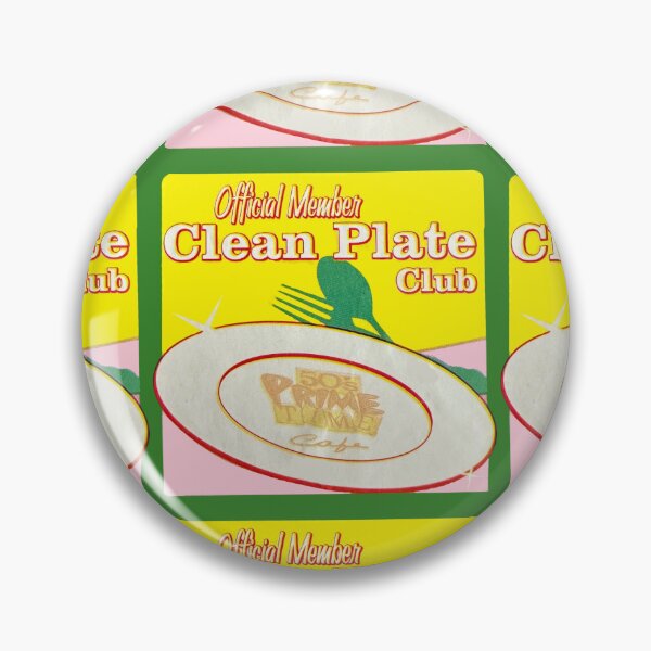 Item preview, 50's Prime Time Cafe Clean Plate Club designed and sold by Sommerman1.