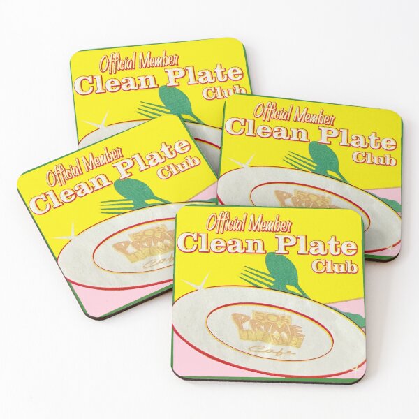 Item preview, 50's Prime Time Cafe Clean Plate Club designed and sold by Sommerman1.