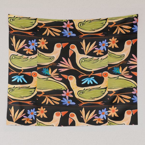 Item preview, Beautiful Batik Bird Paradise Pattern 5 designed and sold by marunoens01.
