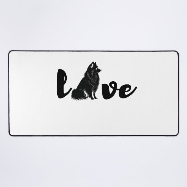Item preview, American Eskimo Pet Love Dog Art designed and sold by TheWildFlix.