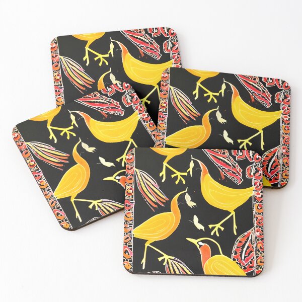 Item preview, Beautiful Batik Bird Paradise Pattern 6 designed and sold by marunoens01.
