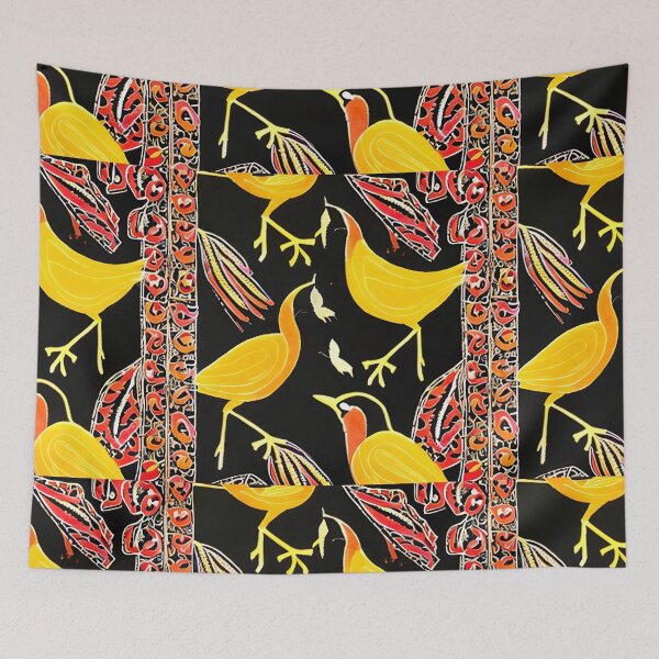 Item preview, Beautiful Batik Bird Paradise Pattern 6 designed and sold by marunoens01.
