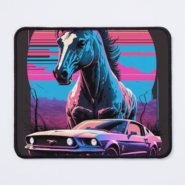 Item preview, Retro Synthwave Muscle Car 80s designed and sold by RESToRAPTOR.
