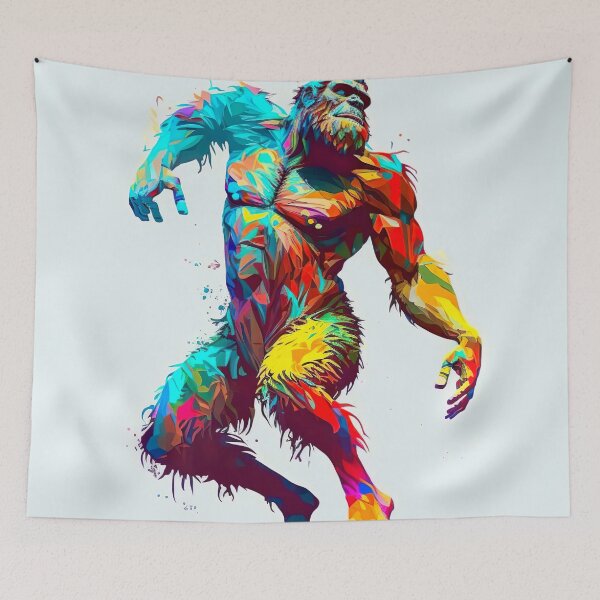 Item preview, Psychedelic Squatch  designed and sold by Matt's Artificial Nature.