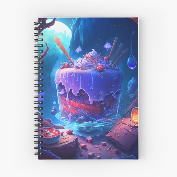 Item preview, DESSERT x DESERT - Delicious Cake Fantasy Art designed and sold by elnixart.