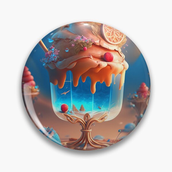 Item preview, DESSERT x DESERT - Delicious Cake Fantasy Art designed and sold by elnixart.