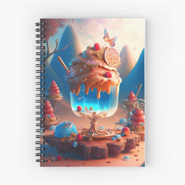 Item preview, DESSERT x DESERT - Delicious Cake Fantasy Art designed and sold by elnixart.