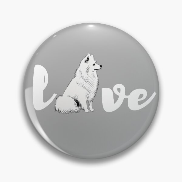 Item preview, American Eskimo Pet Love Dog Art 2 designed and sold by TheWildFlix.