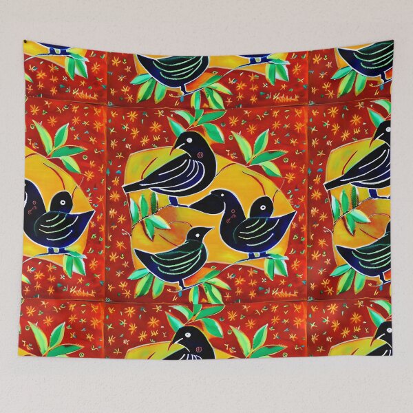 Item preview, Beautiful Batik Bird Paradise Pattern 8 designed and sold by marunoens01.