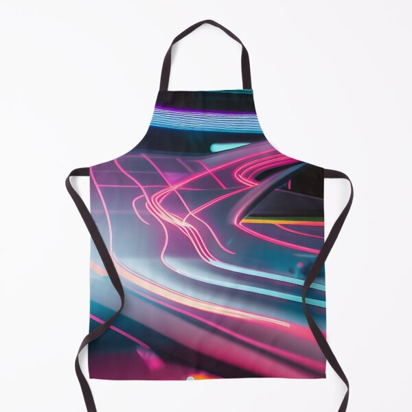 Item preview, Super Charged Car Neon Trails Reflecting designed and sold by Ink Art Design.