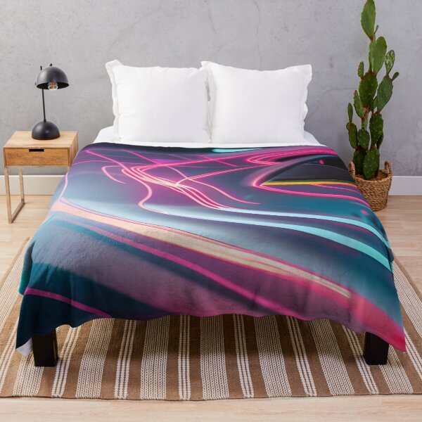 Item preview, Super Charged Car Neon Trails Reflecting designed and sold by Ink Art Design.