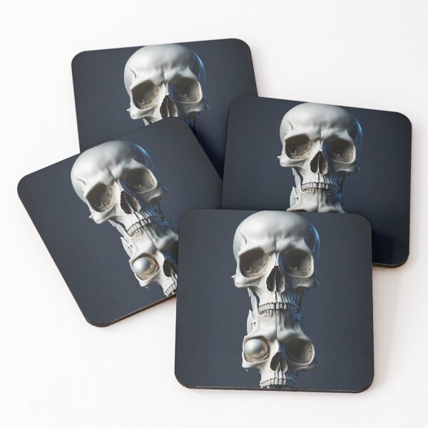 Item preview, Cool Skull In Solid Background designed and sold by anamwp.