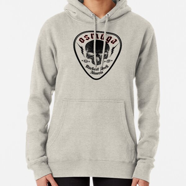 OSMÜGA Oficial Pick Logo Black Sudadera con capucha