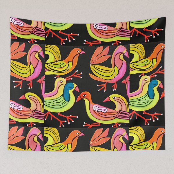Item preview, Beautiful Batik Bird Paradise Pattern 10 designed and sold by marunoens01.
