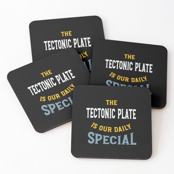 Item preview, Funny Geology Saying Tetonic Plate designed and sold by whyitsme.