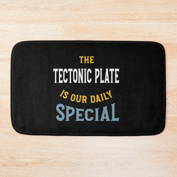 Item preview, Funny Geology Saying Tetonic Plate designed and sold by whyitsme.