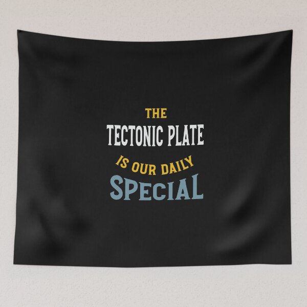 Item preview, Funny Geology Saying Tetonic Plate designed and sold by whyitsme.