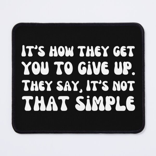 Item preview, Simple-White designed and sold by DrawingAndText.
