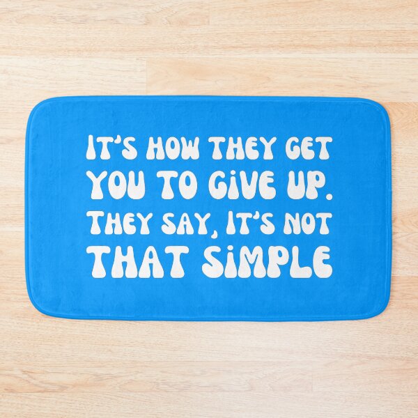 Item preview, Simple-White designed and sold by DrawingAndText.