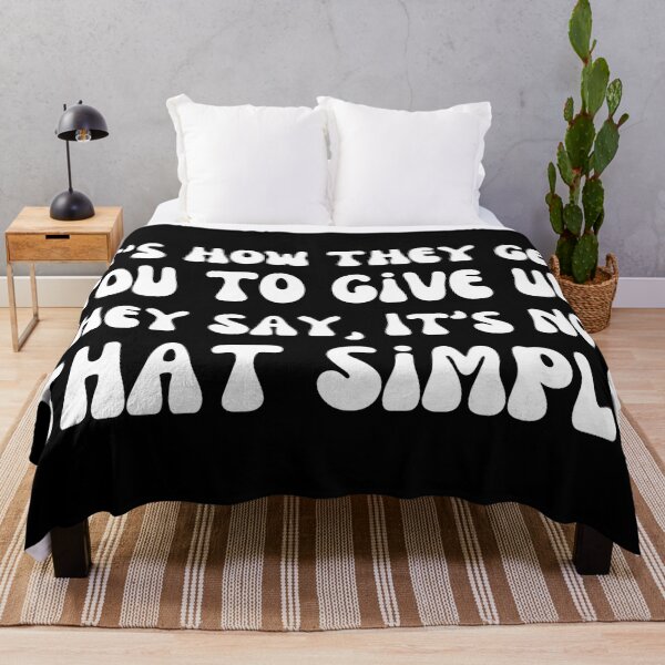 Item preview, Simple-White designed and sold by DrawingAndText.