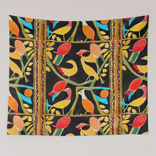 Item preview, Beautiful Batik Bird Paradise Pattern 11 designed and sold by marunoens01.