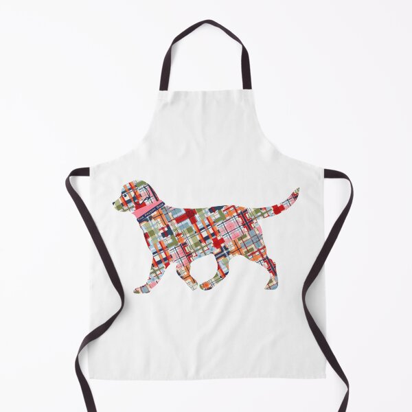Artikelvorschau, Madras Preppy Retriever Hund entworfen und verkauft von emrdesigns.