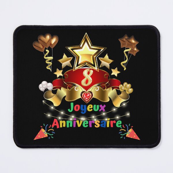 Item preview, 8 years old, Happy birthday 8 years old, (French), Children's gift designed and sold by Ksmith-Style.