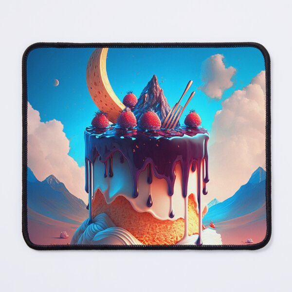 Item preview, DESSERT x DESERT - Delicious Cake Fantasy Art designed and sold by elnixart.