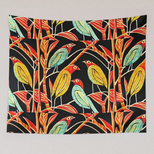 Item preview, Beautiful Batik Bird Paradise Pattern 12 designed and sold by marunoens01.