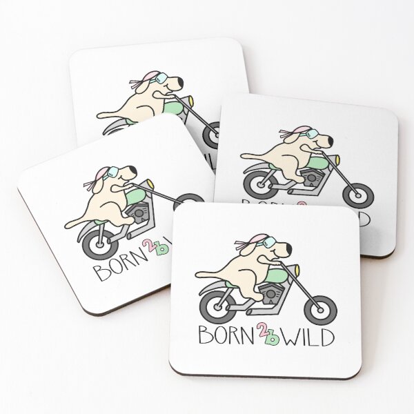 Item preview, Motorcycle riding Born to be Wild designed and sold by JoyfulDaisy.