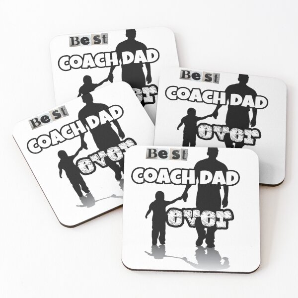 Item preview, Best dad coach ever designed and sold by HomeIsUs.