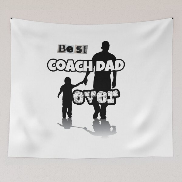 Item preview, Best dad coach ever designed and sold by HomeIsUs.