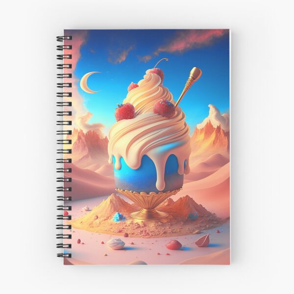 Item preview, DESSERT x DESERT - Delicious Cake Fantasy Art designed and sold by elnixart.