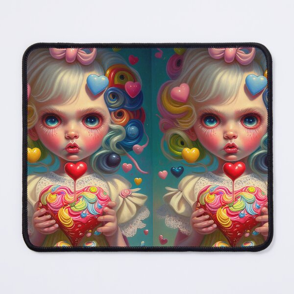 Item preview, Big Eye Girl Candy Art Bag designed and sold by Art.Fusion.Studio.