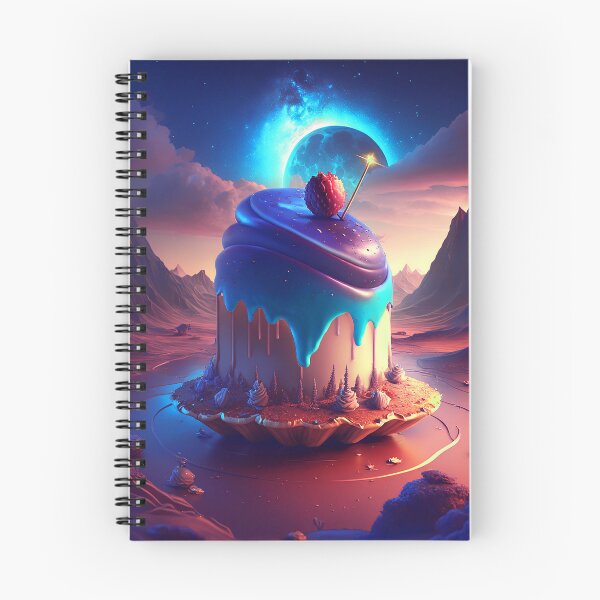 Item preview, DESSERT x DESERT - Delicious Cake Fantasy Art designed and sold by elnixart.
