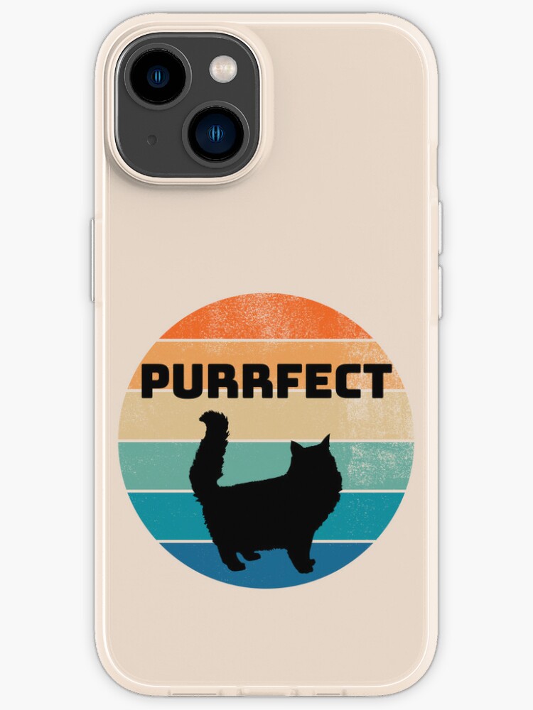 Black Puffy iPhone Case