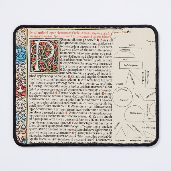 Item preview, Antique Mathematics: first edition of Euclid's Elements in latin designed and sold by AntiqueScience.