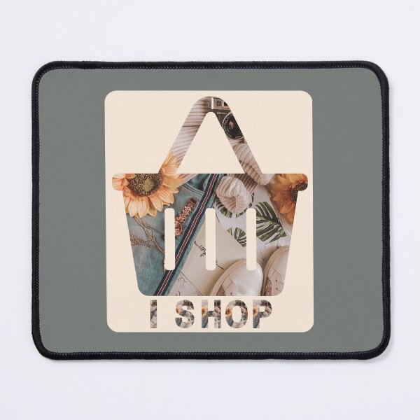 Item preview, I Shop, Shopaholic designed and sold by LynnEllenDesign.