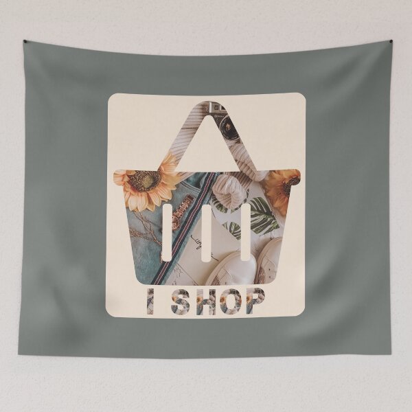 Artikelvorschau, Ich kaufe ein, Shopaholic entworfen und verkauft von LynnEllenDesign.