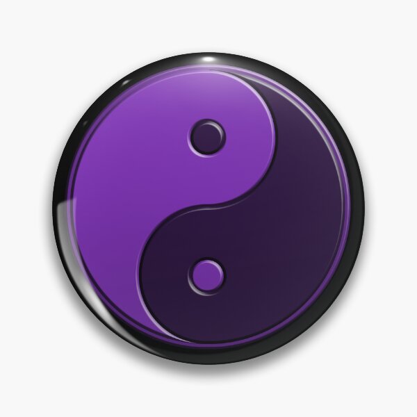 Item preview, Purple Yin Yang designed and sold by TheirChoice.