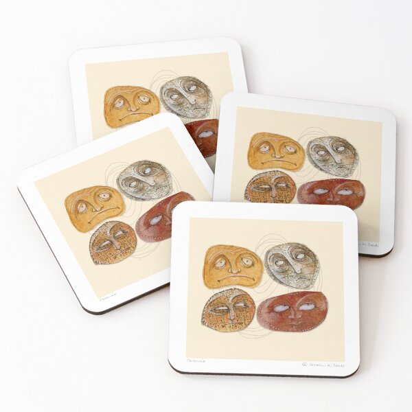 Item preview, Silly Funny Faces - Paranoia designed and sold by Gretchen Deahl.