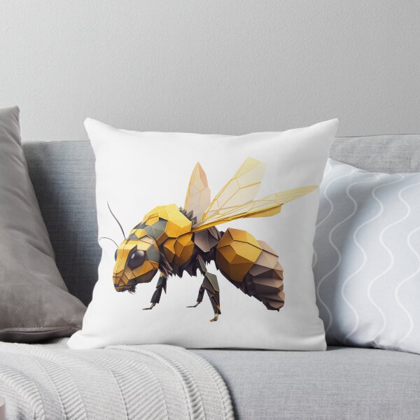 Item preview, camiseta abeja polígono designed and sold by OKR1M.