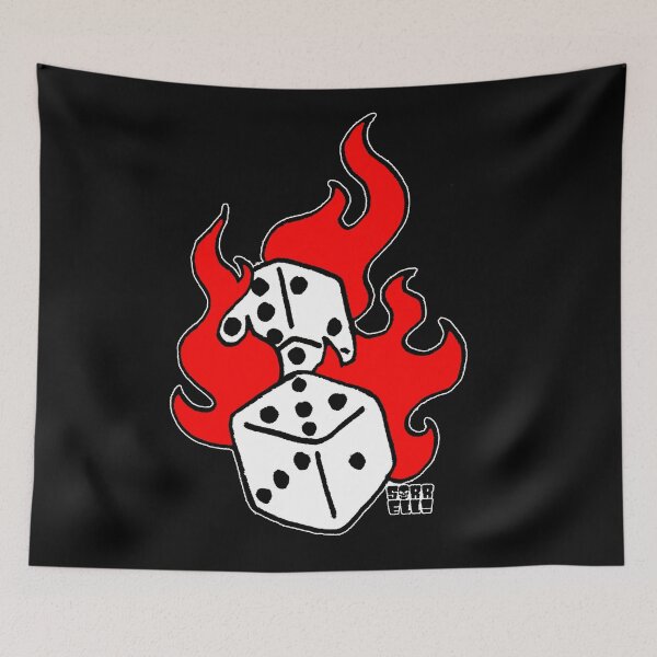 Item preview, Flaming Dice designed and sold by Jason Sorrell.